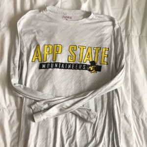 Appalachian State moisture wicking long sleeve